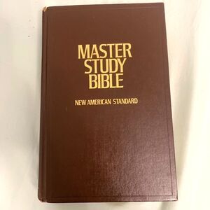 Master Study Bible New American Standard Holman with Concordance and Maps